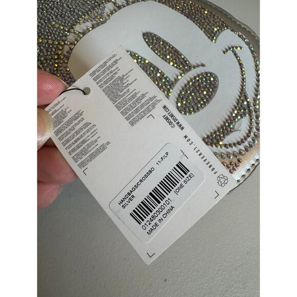 Minnie Mouse Rhinestone Crossbody Bag Disneyland Walt Disney World - Picture 6 of 6